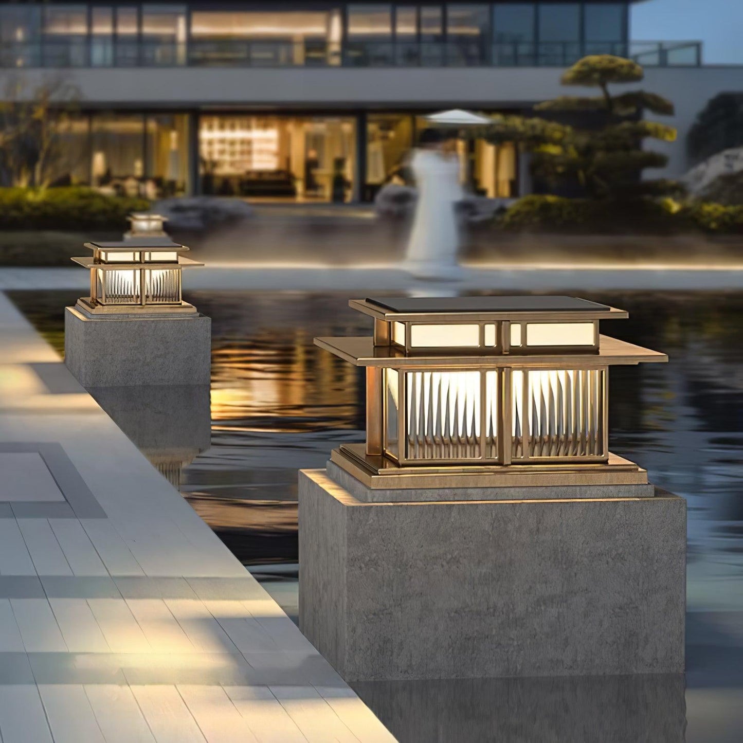 Bright Garden Post Lamp