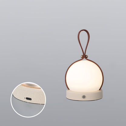 Tall Metal Lantern Style Table Light
