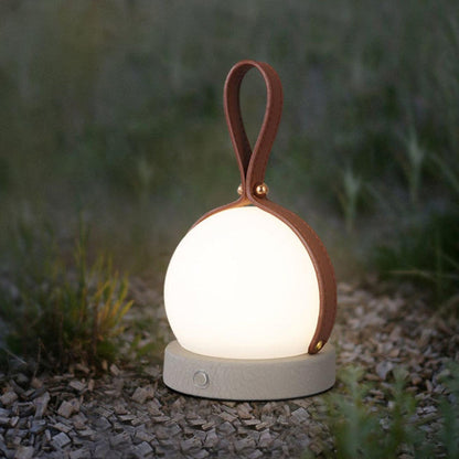 Tall Metal Lantern Style Table Light