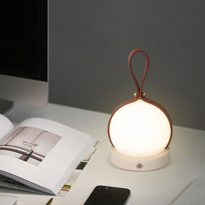 Tall Metal Lantern Style Table Light