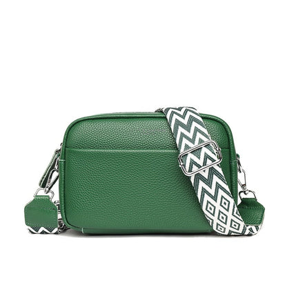 Classic Leather Tote Shoulder Bag