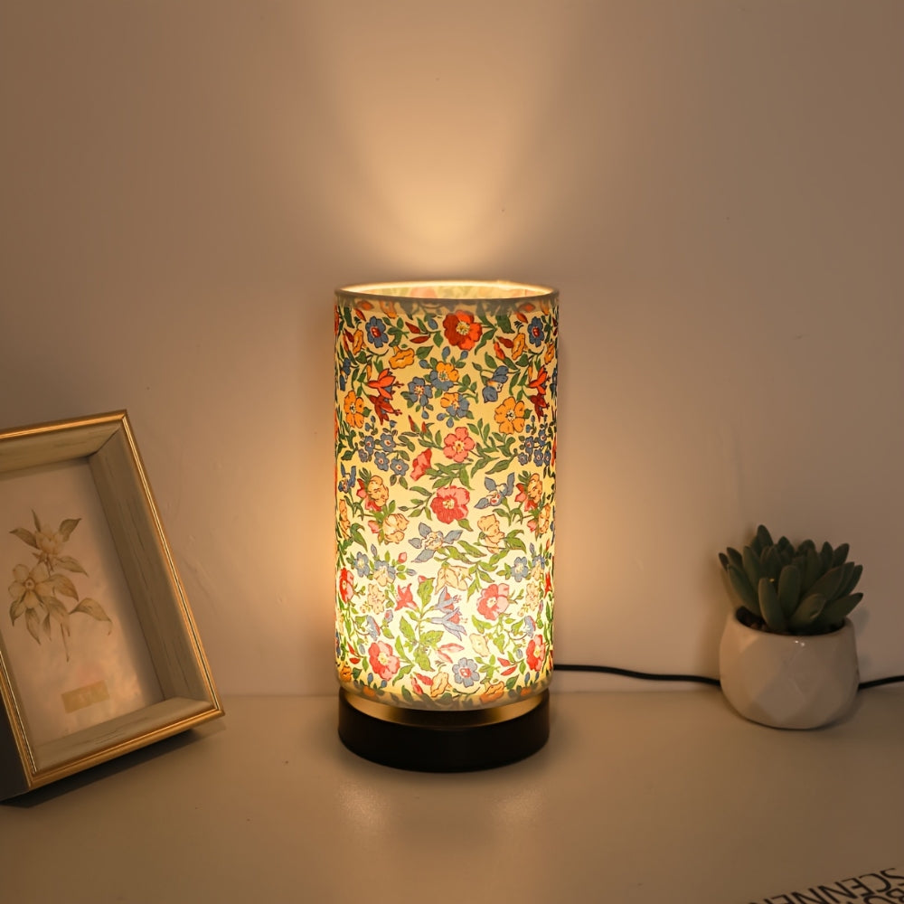 Gorgeous Floral Pattern Desk Lamp