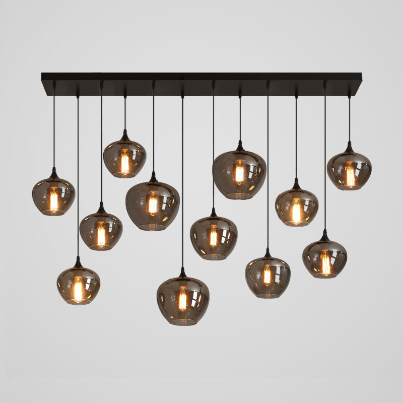 Elegant Glass Pendant Ceiling Light Fixture