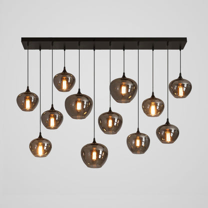 Elegant Glass Pendant Ceiling Light Fixture
