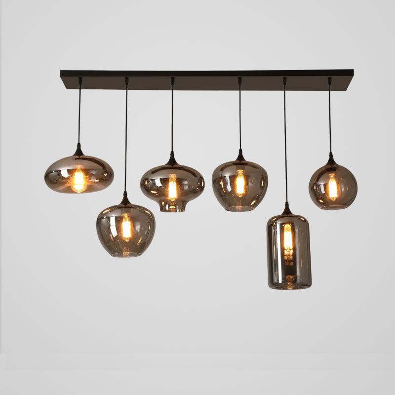 Elegant Glass Pendant Ceiling Light Fixture