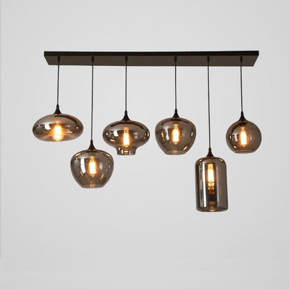 Elegant Glass Pendant Ceiling Light Fixture