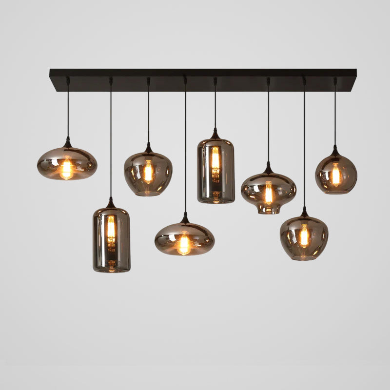 Elegant Glass Pendant Ceiling Light Fixture
