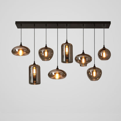 Elegant Glass Pendant Ceiling Light Fixture