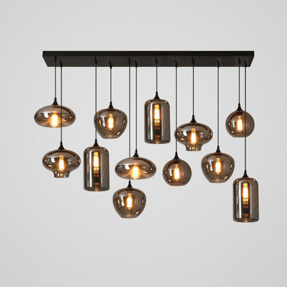 Elegant Glass Pendant Ceiling Light Fixture