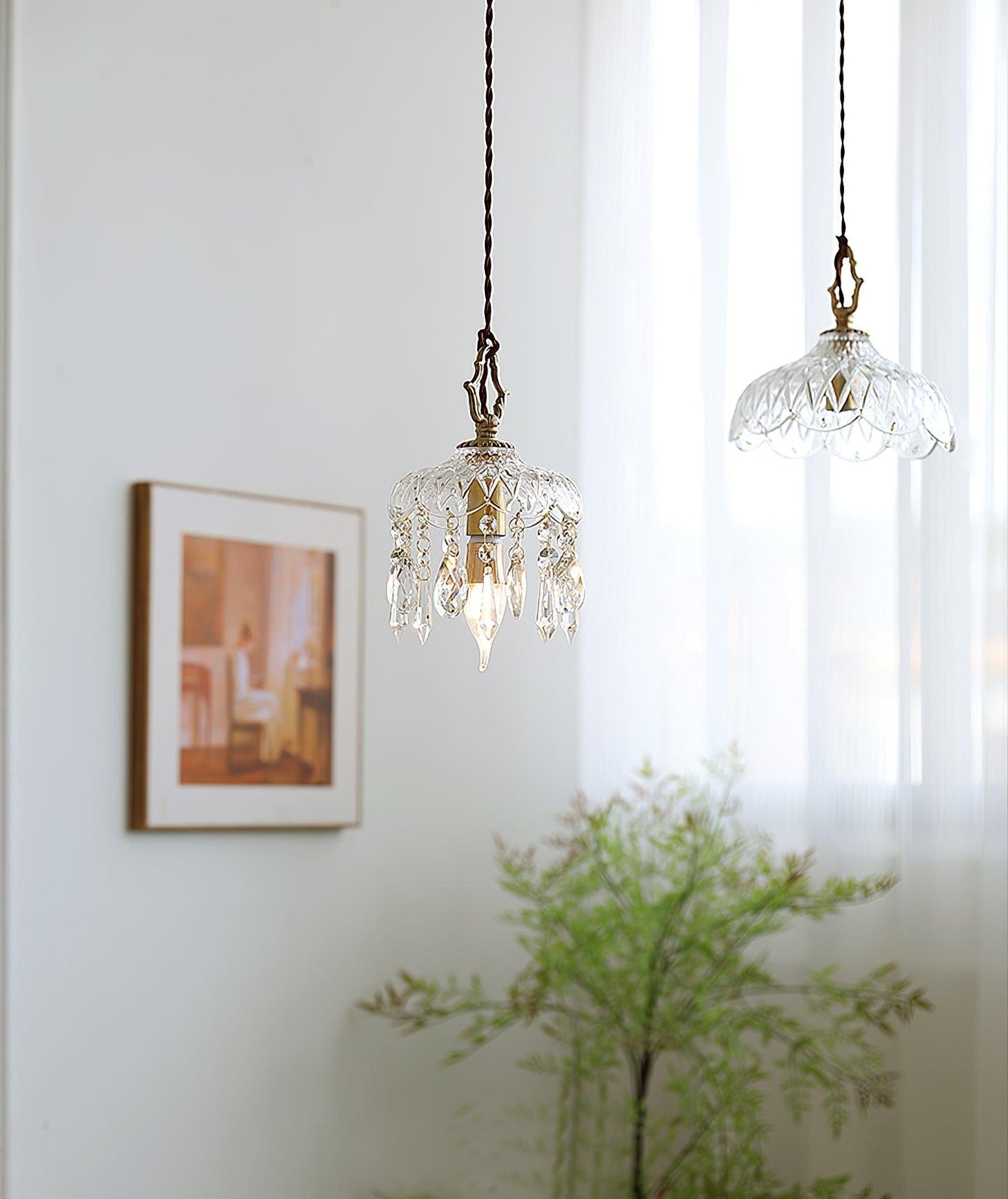 Stylish Glass Pendant Ceiling Lamp