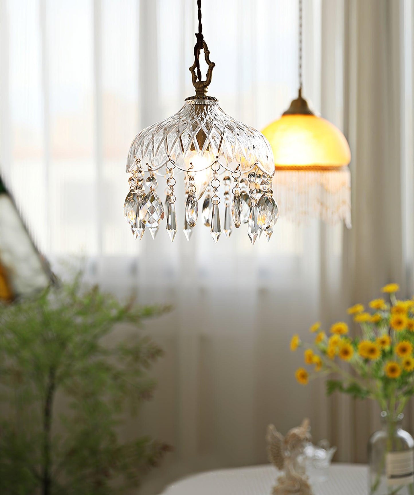 Stylish Glass Pendant Ceiling Lamp