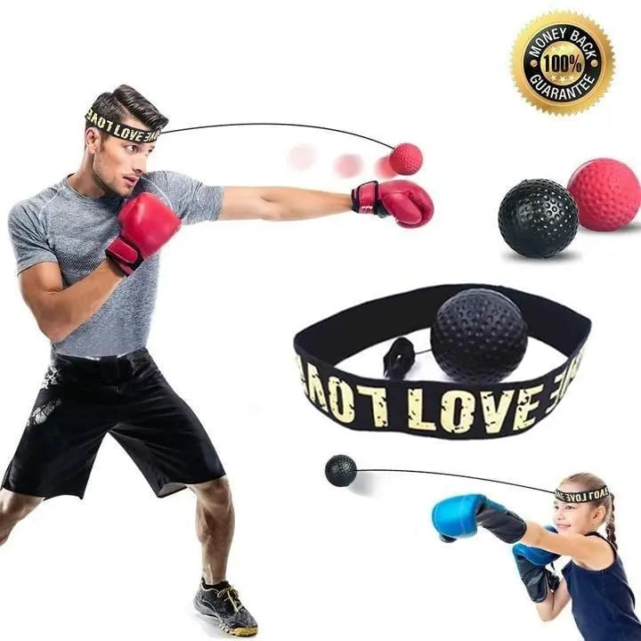 Speed Reaction Ball with Headband – Fitness Training Accessory