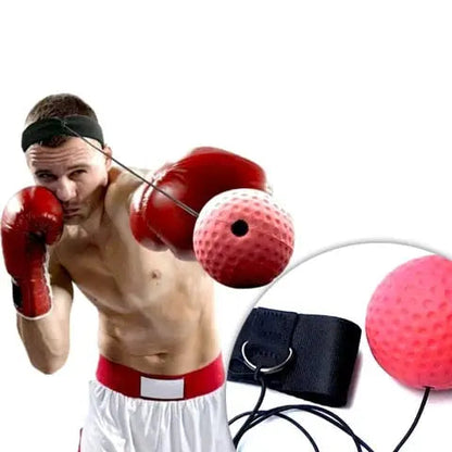 Speed Reaction Ball with Headband – Fitness Training Accessory