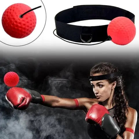 Speed Reaction Ball with Headband – Fitness Training Accessory