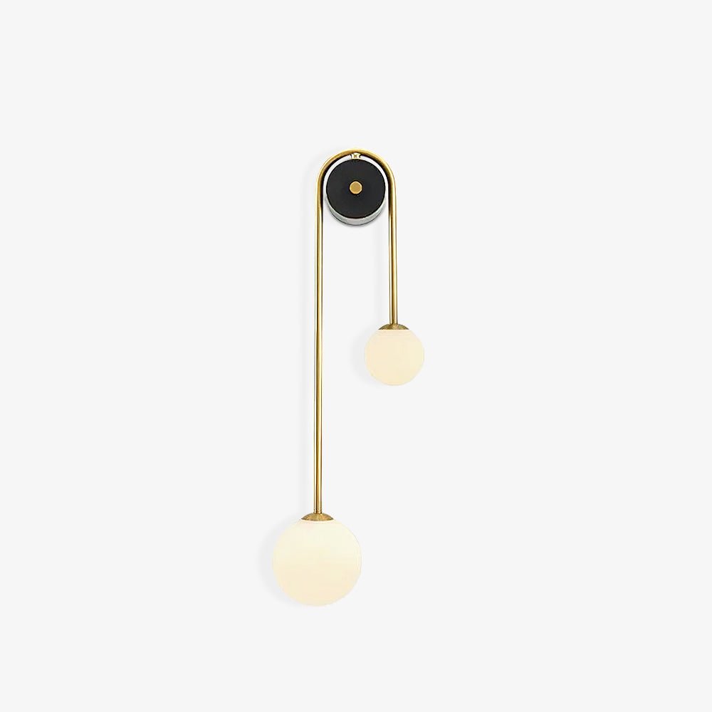 Modern Gold Arc Wall Light