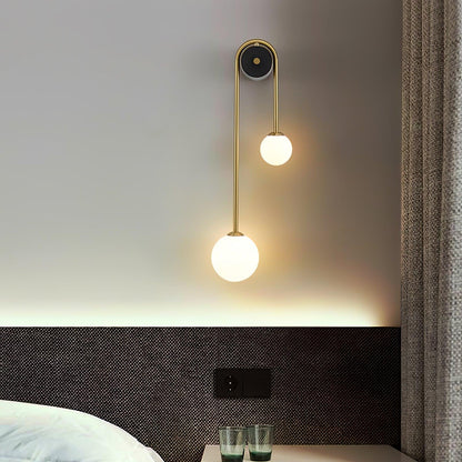 Modern Gold Arc Wall Light