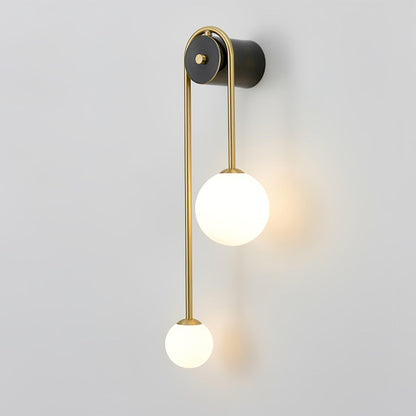 Modern Gold Arc Wall Light