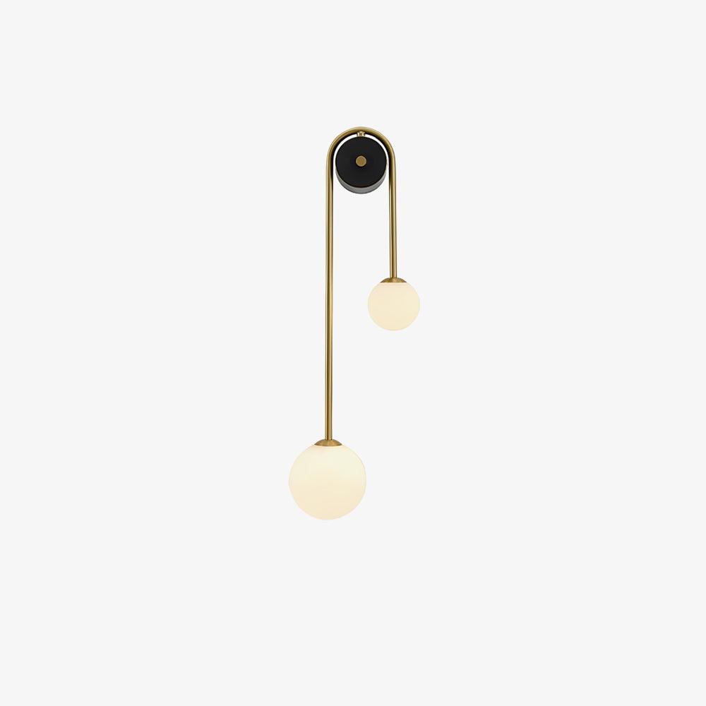 Modern Gold Arc Wall Light