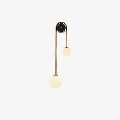 Modern Gold Arc Wall Light