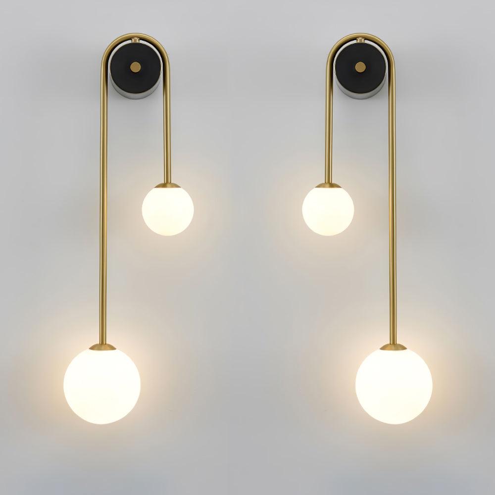 Modern Gold Arc Wall Light