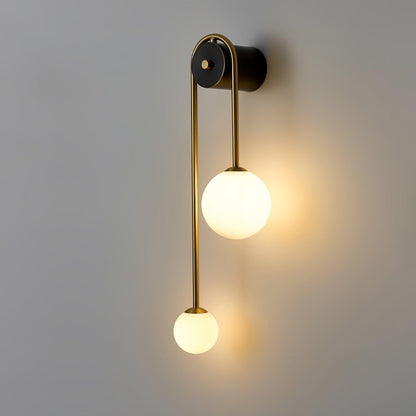 Modern Gold Arc Wall Light