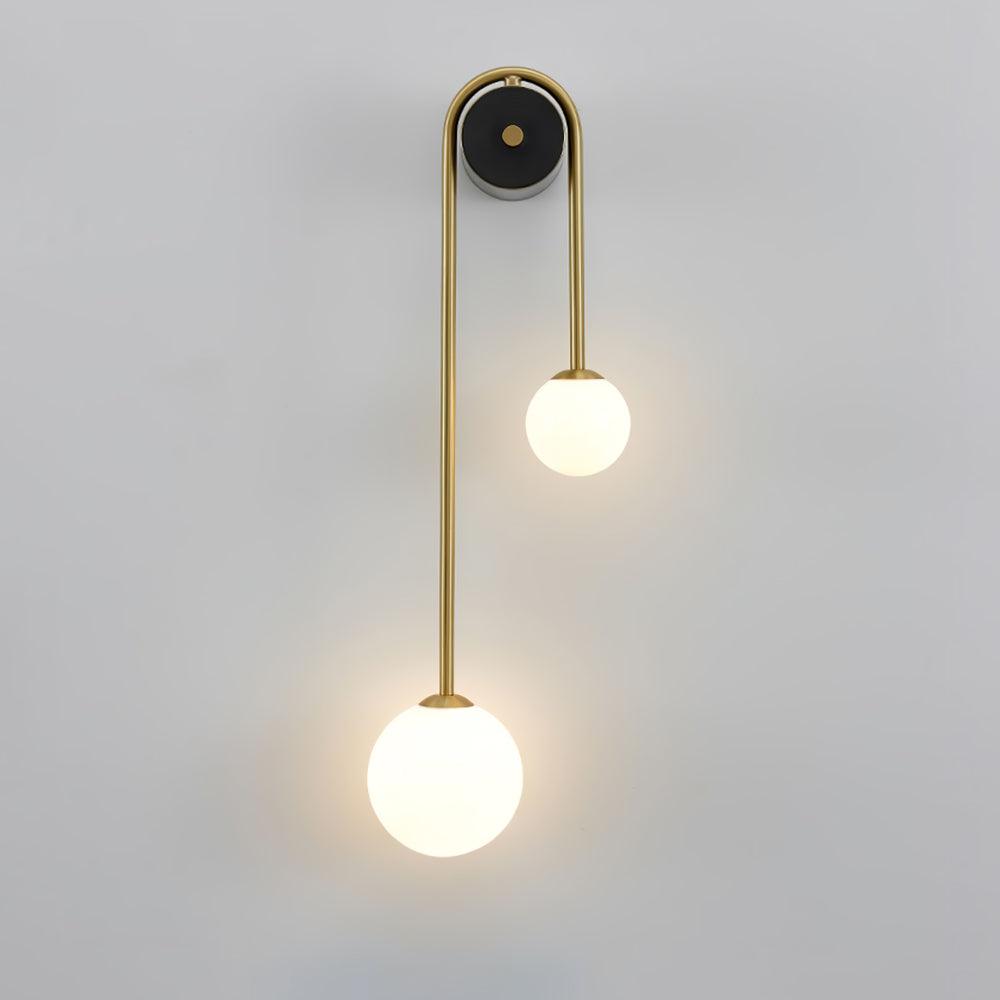 Modern Gold Arc Wall Light - Cofik