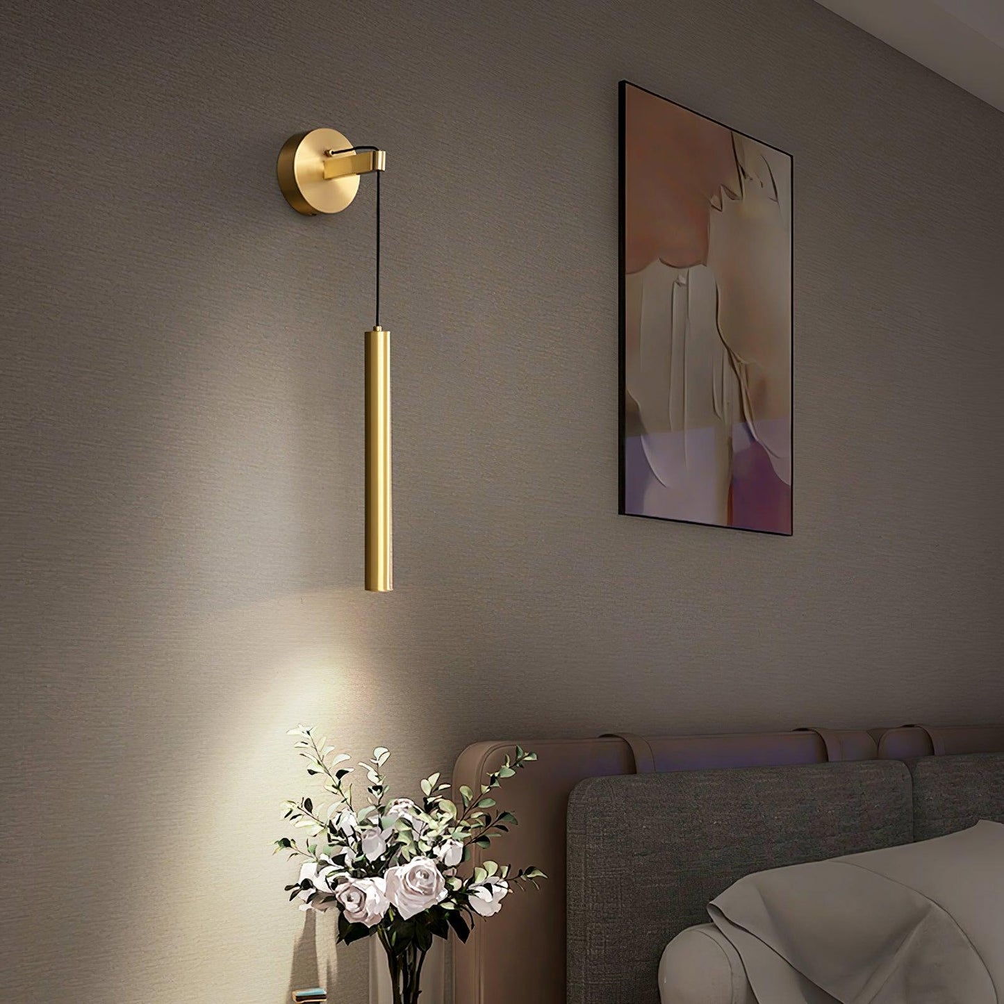 Luxury Gold Mounted Wall Lamp