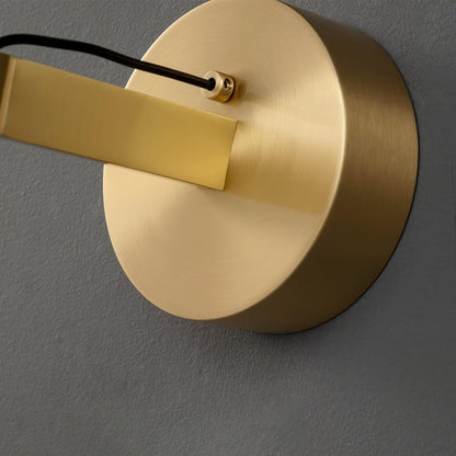 Luxury Gold Mounted Wall Lamp