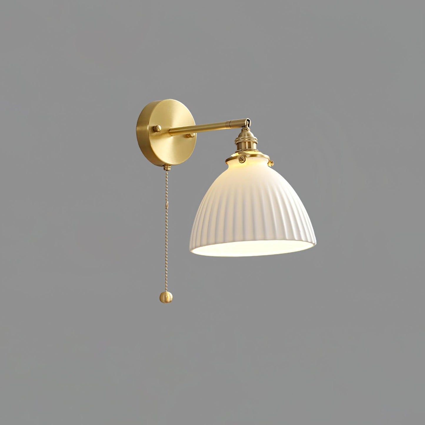 Classic Textured Ceramic Wall Lamp