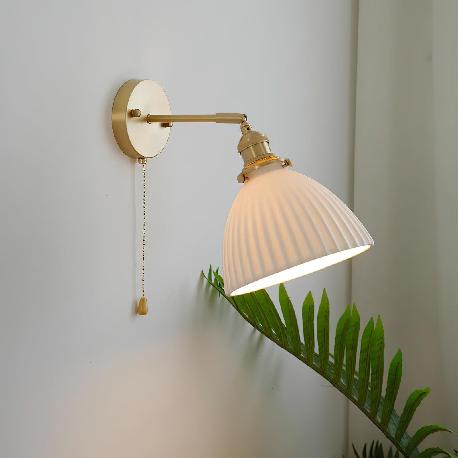 Classic Textured Ceramic Wall Lamp - Cofik