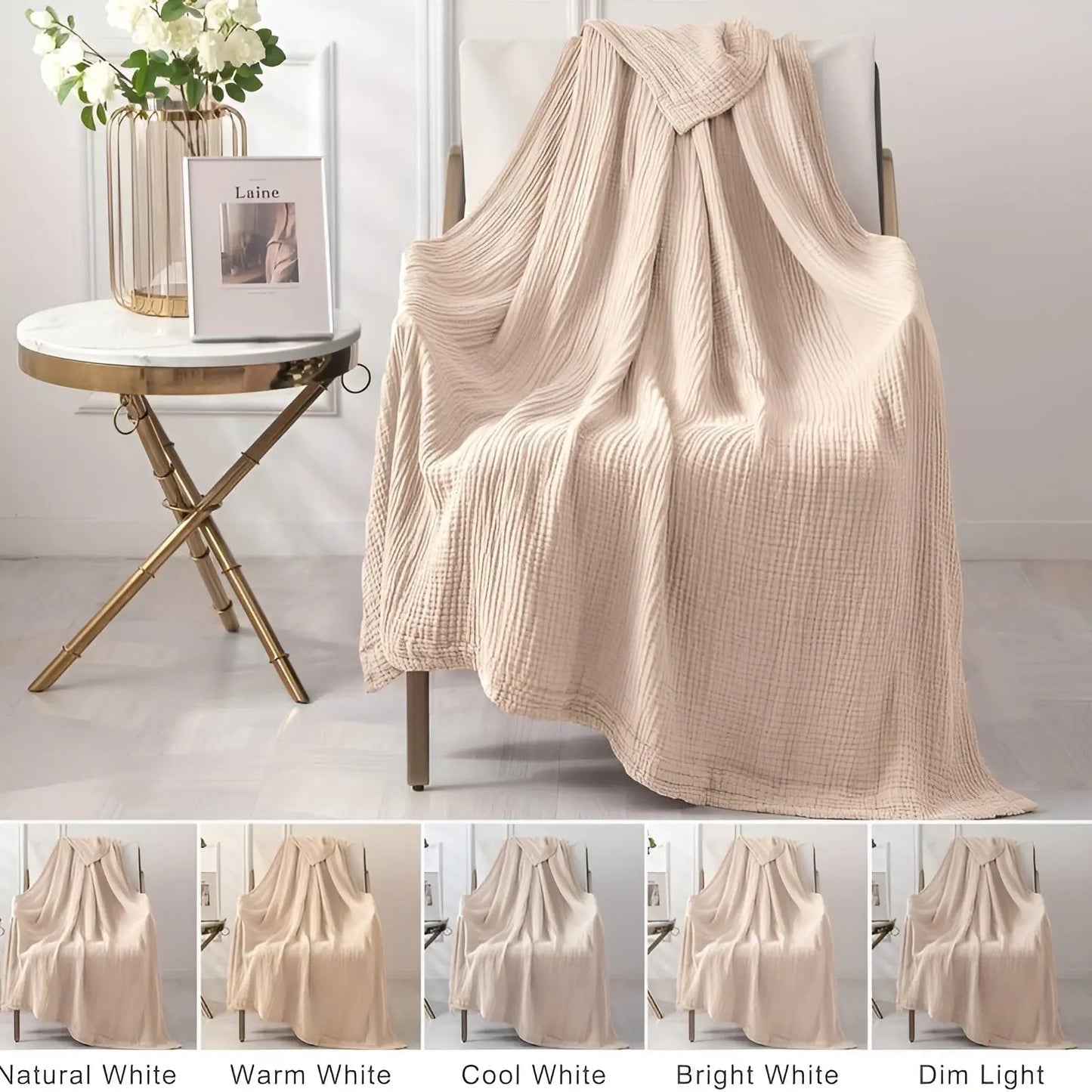 Soft Premium All Season Cotton Blanket