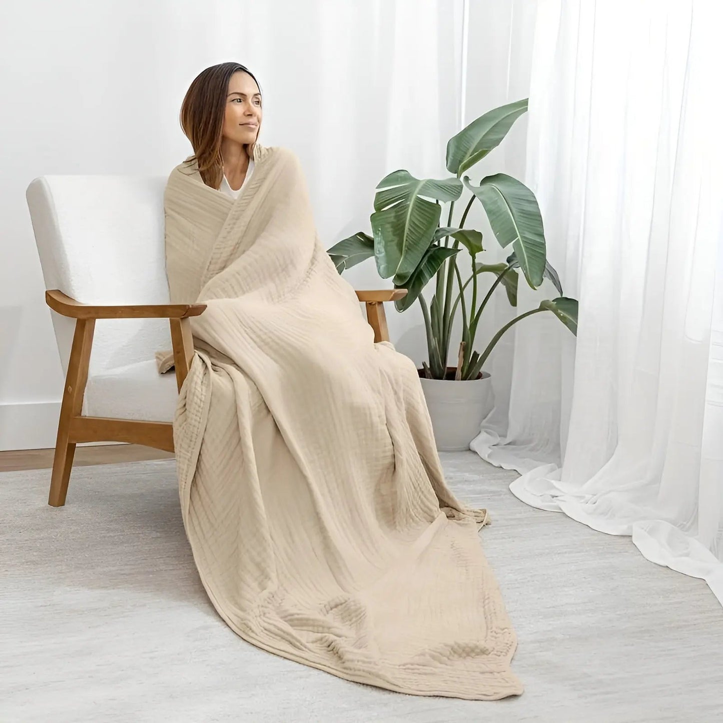 Soft Premium All Season Cotton Blanket