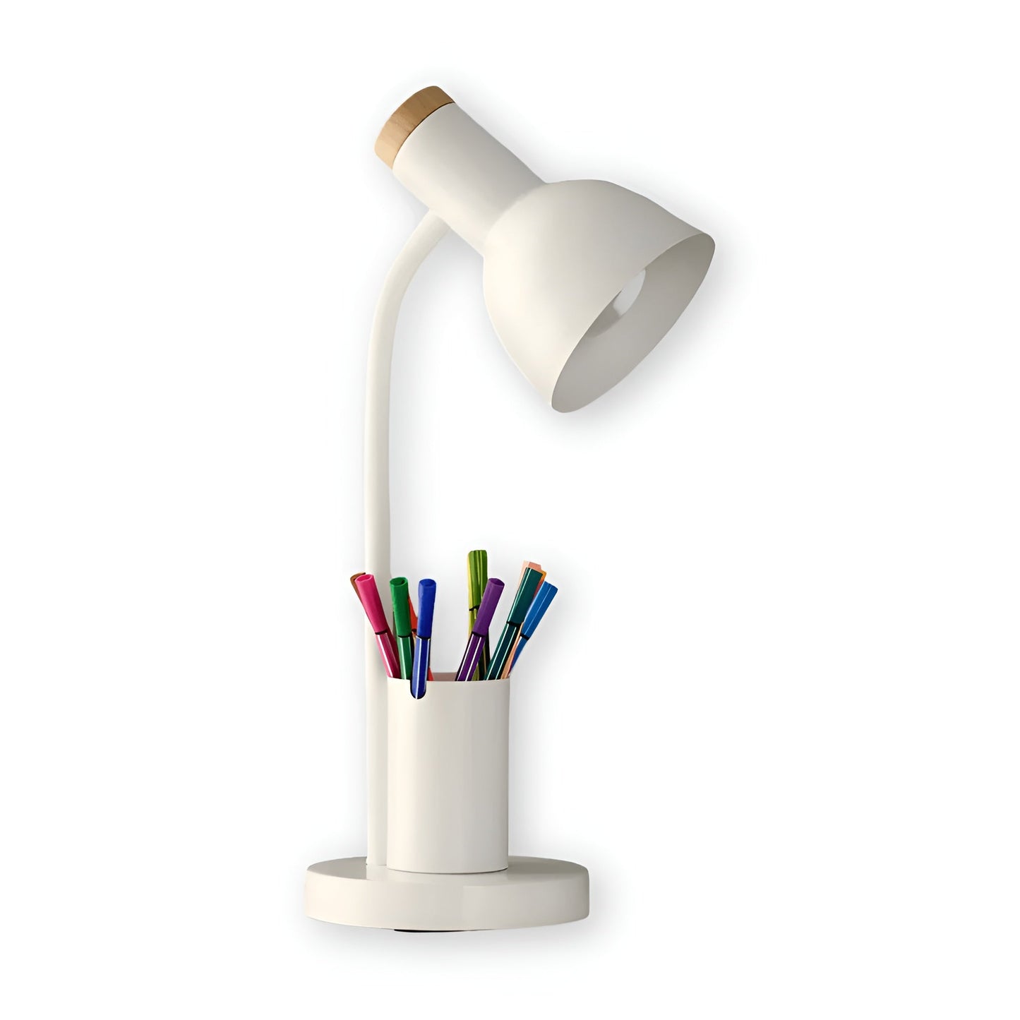Compact LED Desk Light with Storage - Cofik