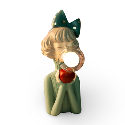 Colorful Girl Figurine Table Lamp