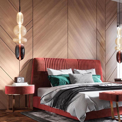 Colorful Glass LED Hanging Light