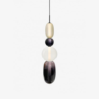 Colorful Glass LED Hanging Light