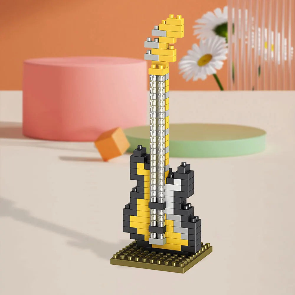 Mini Musical Instrument Building Block Kit