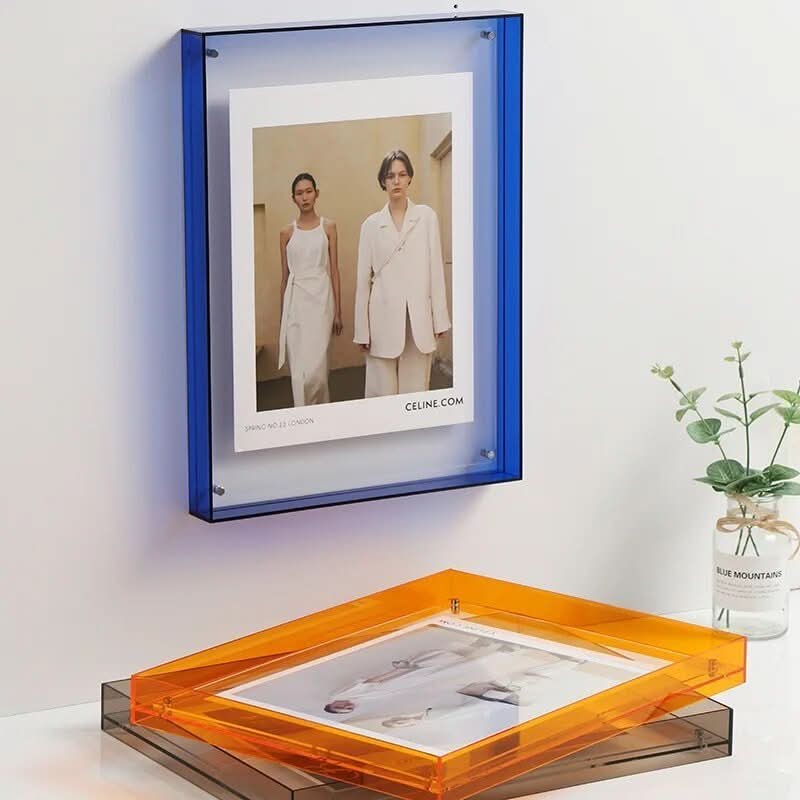 Vibrant Clear Acrylic Picture Frame - Cofik