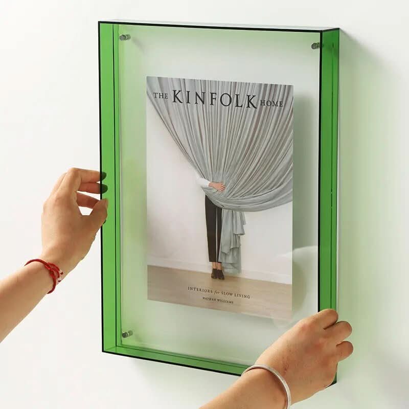 Vibrant Clear Acrylic Picture Frame