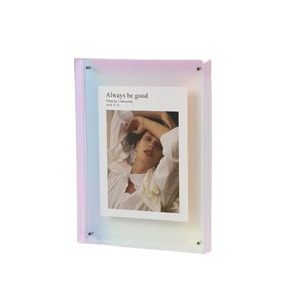 Vibrant Clear Acrylic Picture Frame