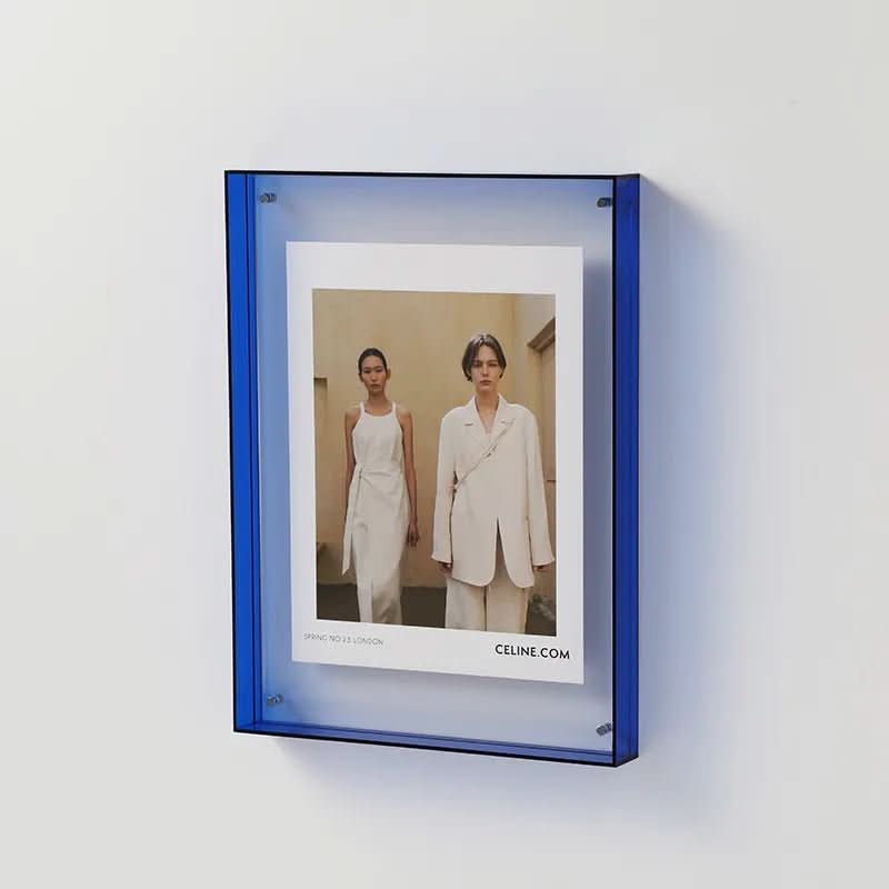 Vibrant Clear Acrylic Picture Frame