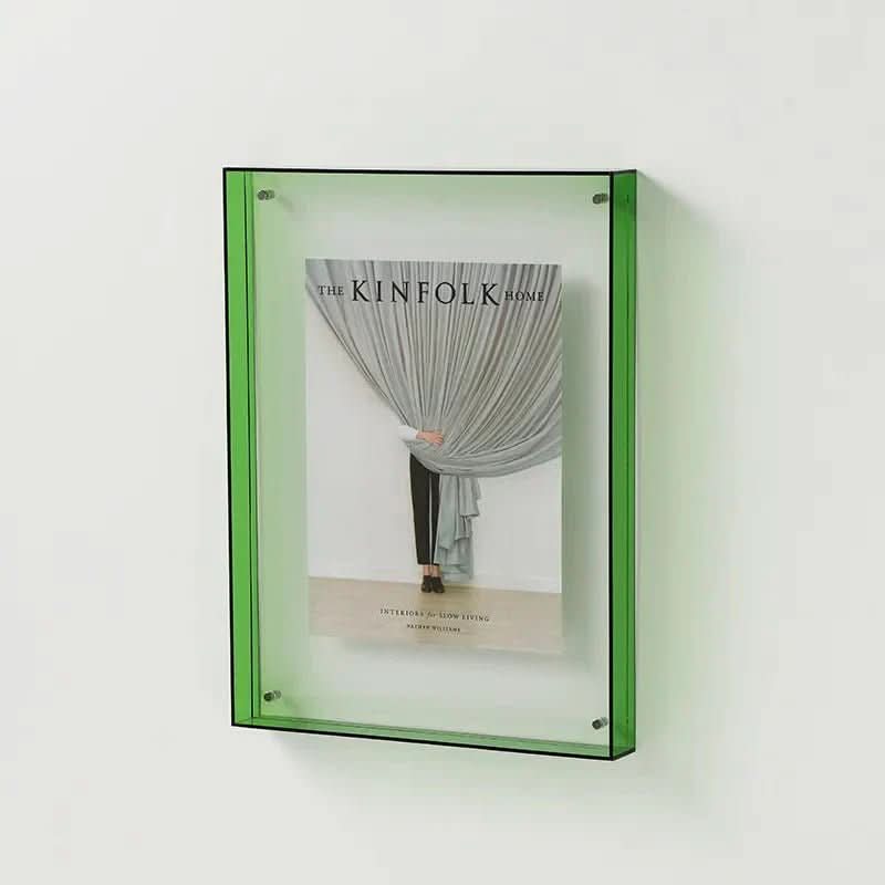 Vibrant Clear Acrylic Picture Frame