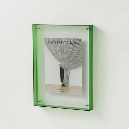 Vibrant Clear Acrylic Picture Frame