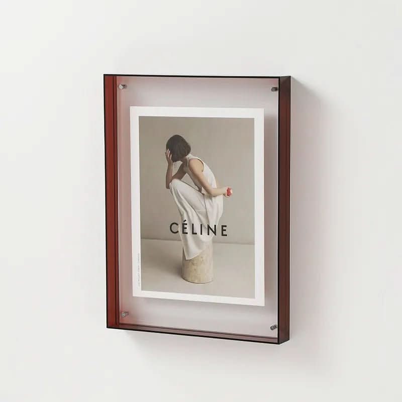 Vibrant Clear Acrylic Picture Frame