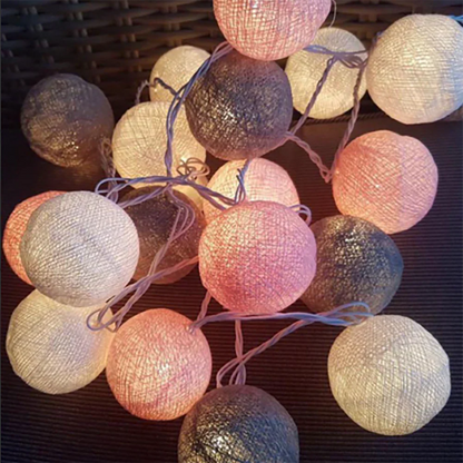 Fluffy White Decorative String