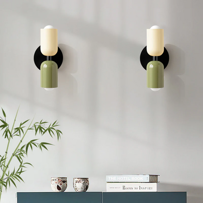 Contemporary Dual Head LED Wall Lamp