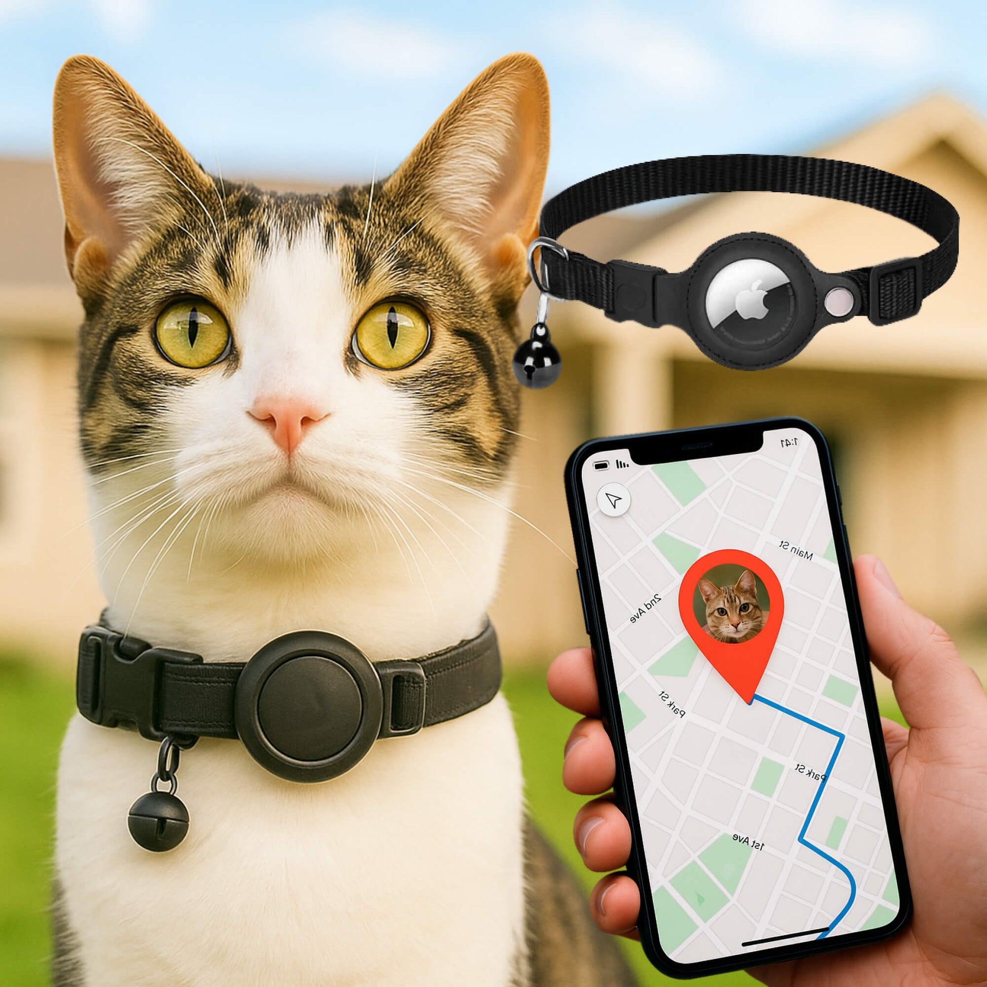 Pet GPS Tracker Collar for Cats - Cofik