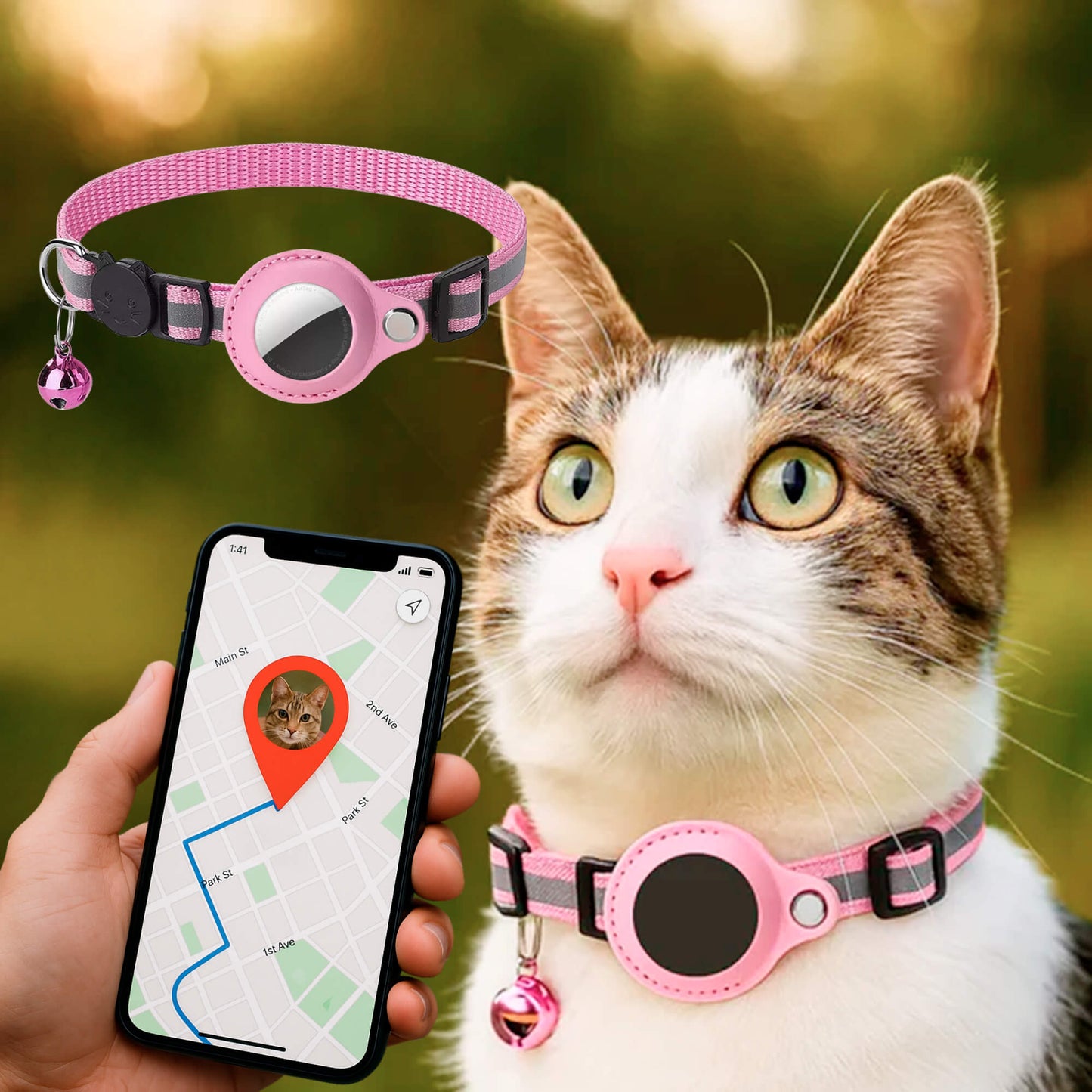 Pet GPS Tracker Collar for Cats