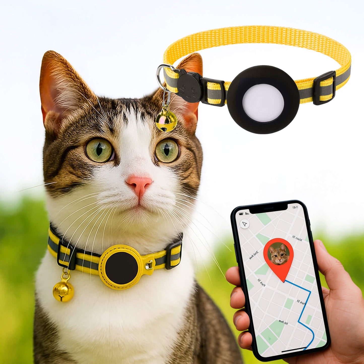 Pet GPS Tracker Collar for Cats