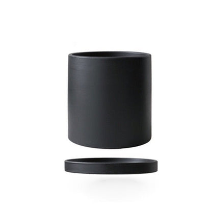 Beautiful Ceramic Planter with Saucer